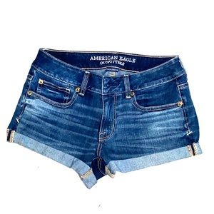 American eagle jean shorts